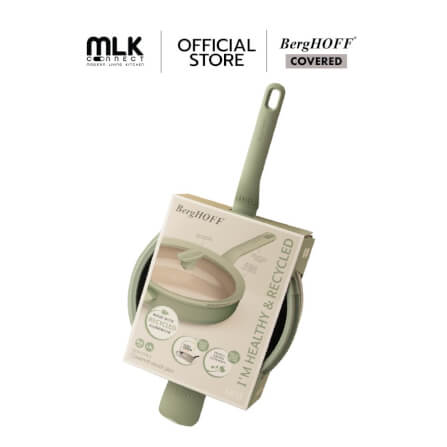 หม้ออะลูมิเนี่ยมเคลือบเซรามิค BergHOFF Non-stick 26ซม. Balance Sage 3950449_1